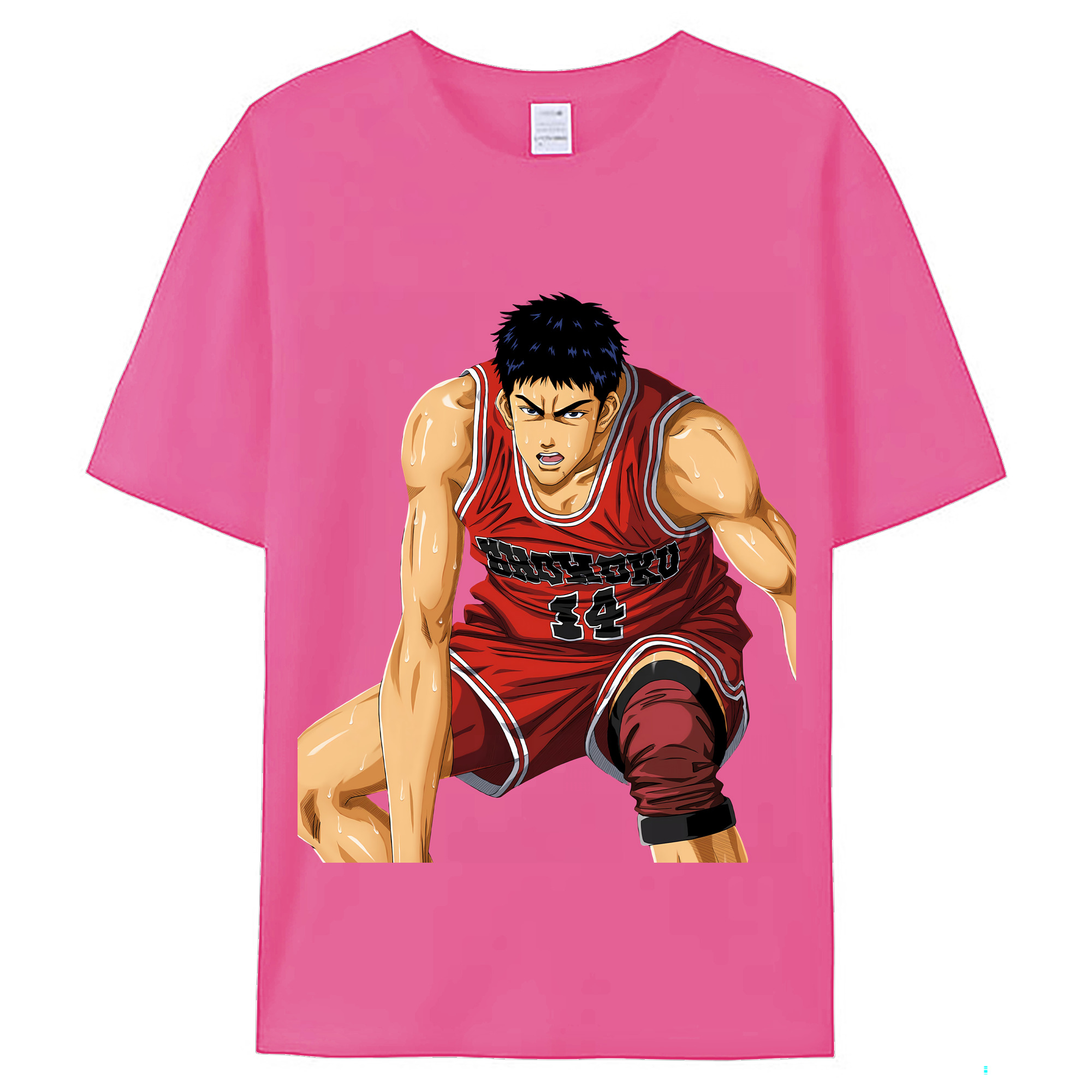 （画像用） SLAM DUNK／スラムダンク レディースカジュアルプリントTシャツ（綿100％）